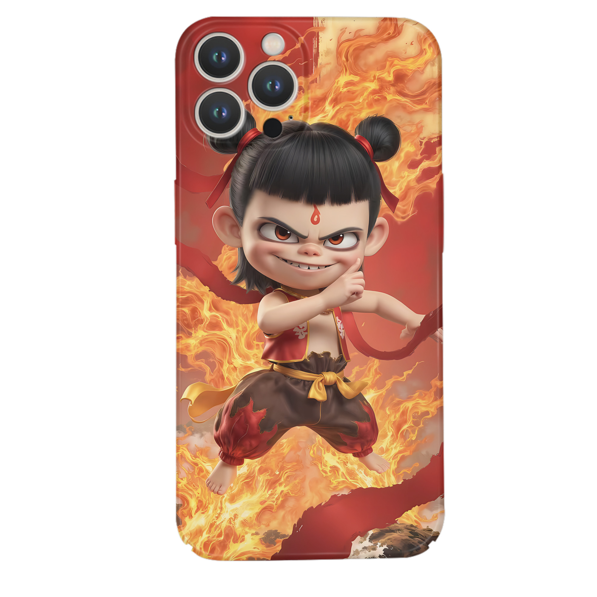 （画像用） Ne Zha 2 ナタ 魔童の大暴れ 【iPhone 14シリーズ対応】ハードケース